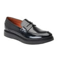 thumbnail image 1 of Base London Mens Sid Leather Penny Loafers, 1 of 5