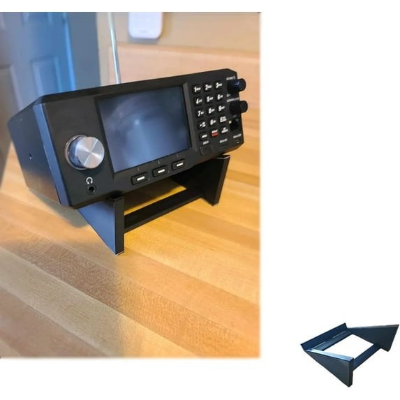 Base/Mobile Scanner Stand for Uniden SDS200, Heavy-Duty Desktop Mount, Adjustable Scanner Holder