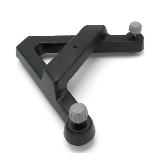 Base Retort Stand - A-Frame - 10x12" - Cast Iron - w/ Leveling Screws - Eisco Labs