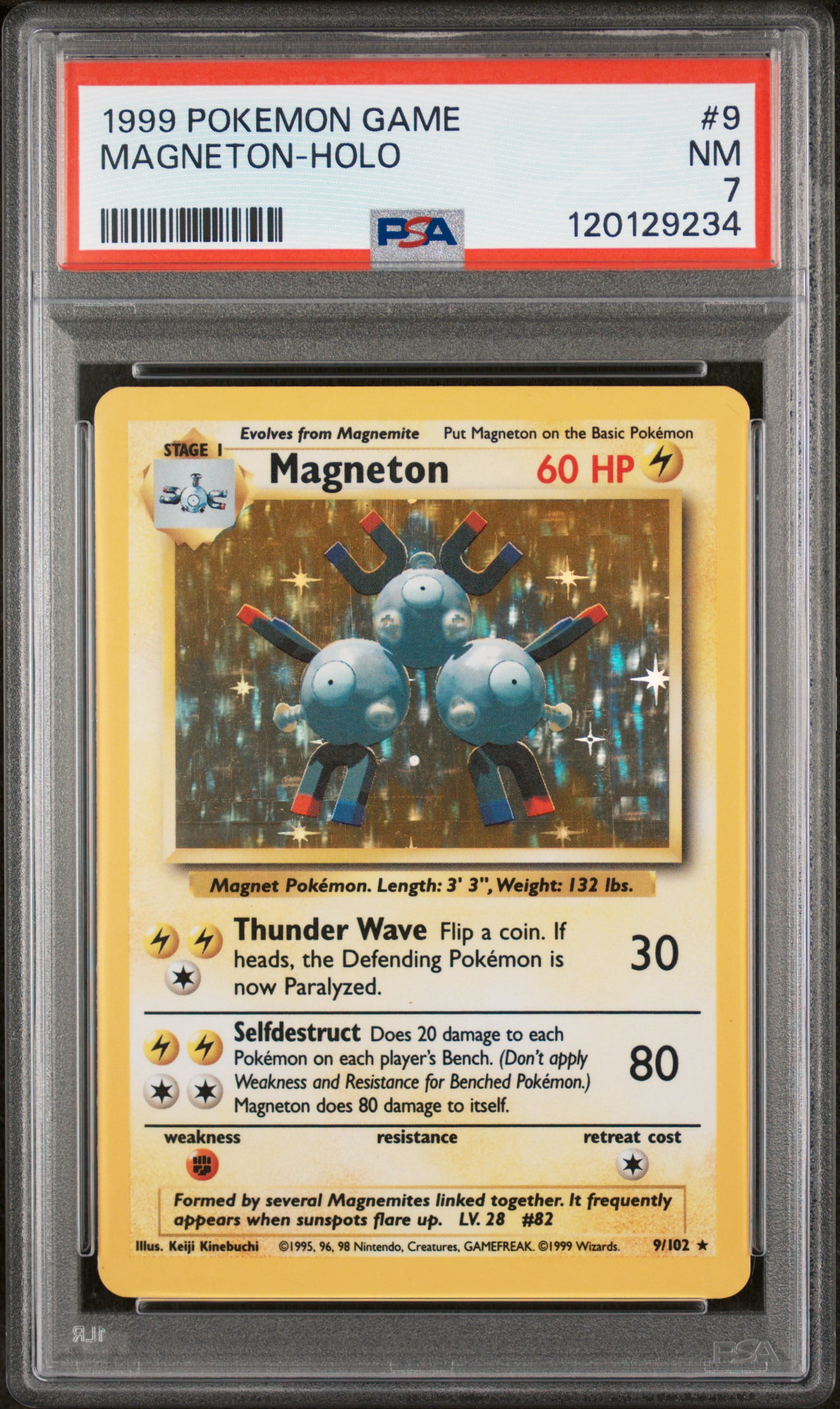 Magneton Pokemon Card