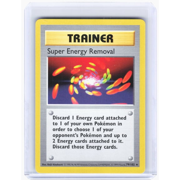 Base Set (Shadowless) Super Energy Removal Nonfoil Rare #79/102