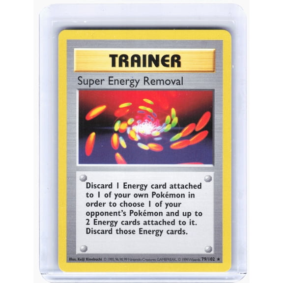 Base Set (Shadowless) Super Energy Removal Nonfoil Rare #79/102