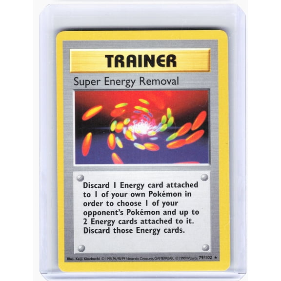 Base Set (Shadowless) Super Energy Removal Nonfoil Rare #79/102
