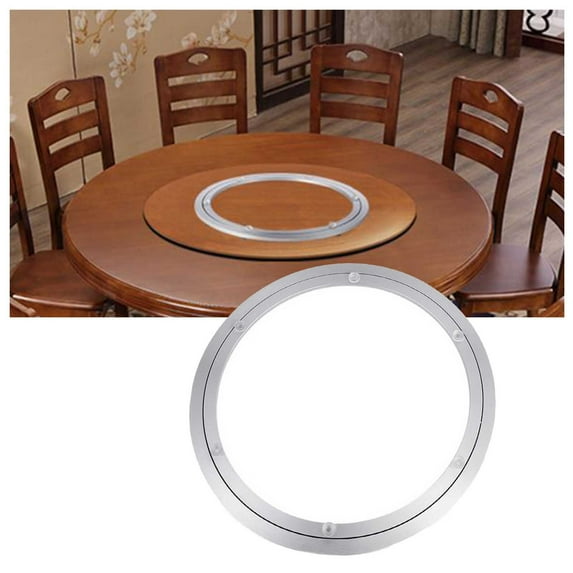 Base Table Bearing, Turntable Rings Rotating Bearing, 360° Smooth Silent Rotating Bearing Turntable for Kitchen Dining Table