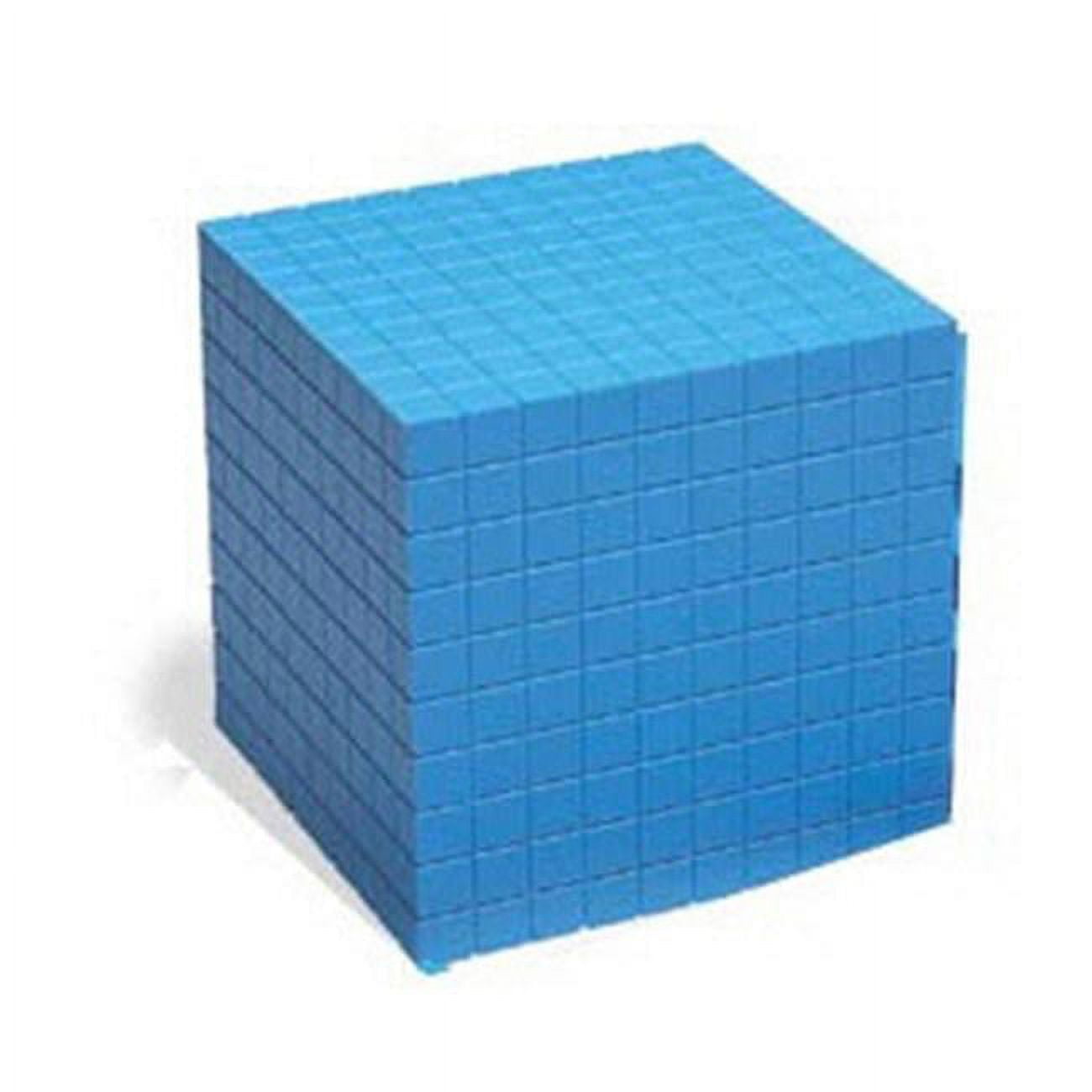 Base Ten Cube Plastic Blue-1/Pk 10X10X10Cm - Walmart.com