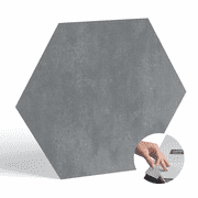 Lucida USA Dark Gray 12 MIL x 5.75 in. W Flooring Tiles 21.5 sq. ft. Coverage Area