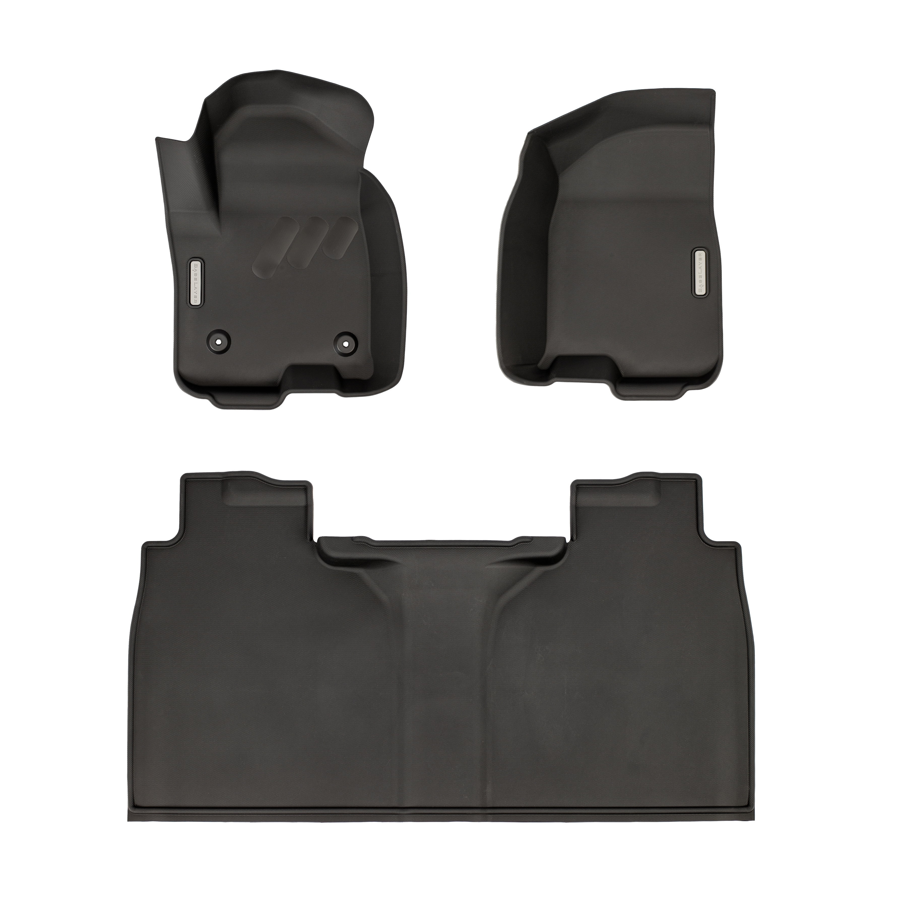 3D Kagu All Weather Floor Liner - GMC Sierra 1500 2019+ - 1st Row 3D Kagu All Weather Floor Liner - GMC Sierra 1500 2019+ - 1st Row