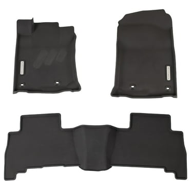 BaseLayer Front & Rear Floor Mats for Toyota 4Runner (2013-2024) & Lexus GX 460 (2014-2023) - Custom Fit Waterproof Floor Mats, Durable All-Weather Mats - Made in USA (Gray)