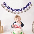 thumbnail image 1 of Baseball 1st Birthday Monthly Photo Banner Baseball Theme First Year Photo Banner My Rookie Year Banner for First Birthday Party Decorations Baby Shower Supplies, 1 of 7