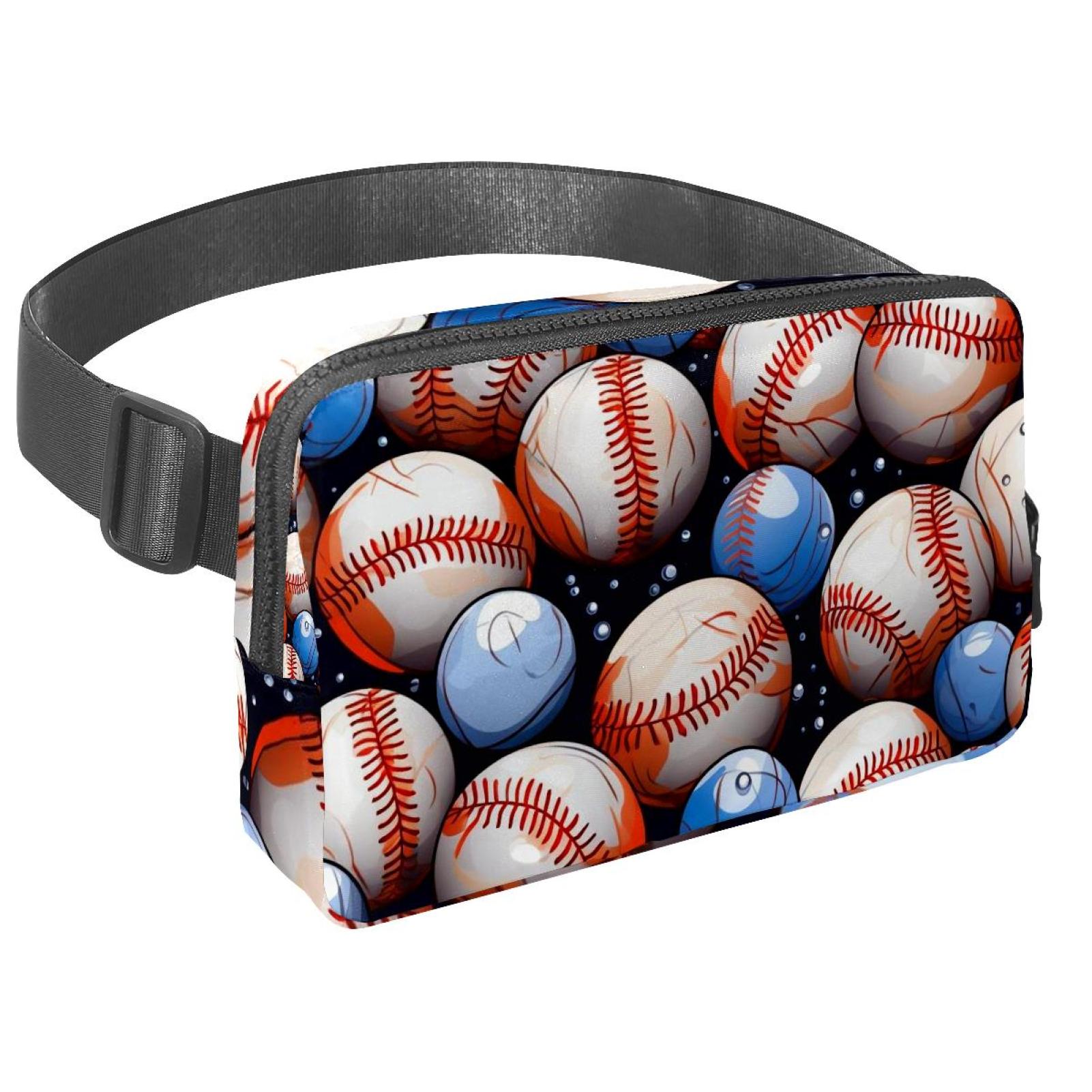 Baseball Adjustable Lightweight Unisex Waist Packs Fanny Bag with ...
