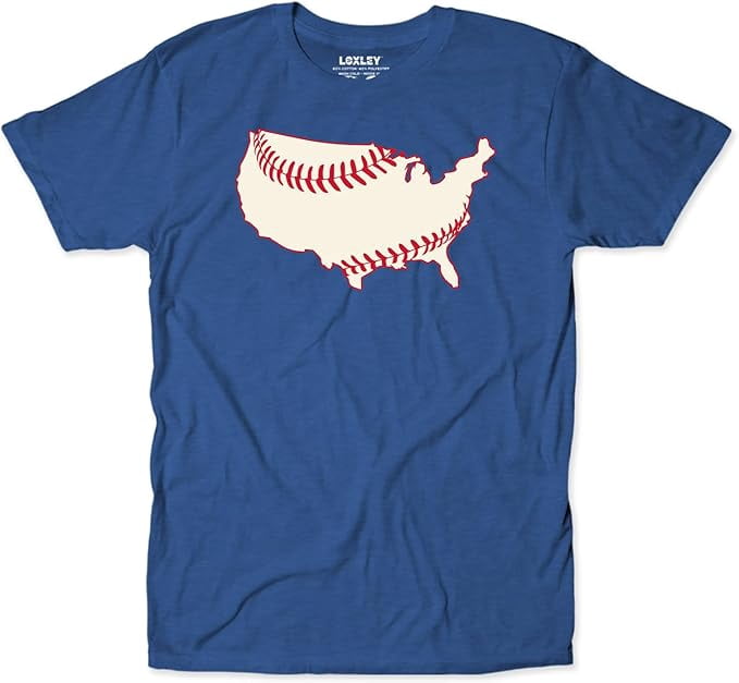 Baseball America T-Shirt – Classic Patriotic Sports Unisex Tee