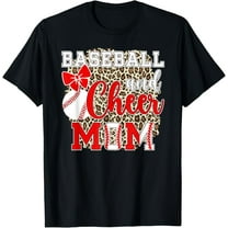 Baseball And Cheer Mom Cheerleading And Baseball Mom T-Shirt Unisex S-5XL Hot Trending Shirt, Vintage Birthday Gift