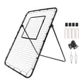 thumbnail image 1 of Baseball Softball Rebounder Net 4x6 Ft - PitchBack Adjustable Angle Net for Practice, 1 of 6