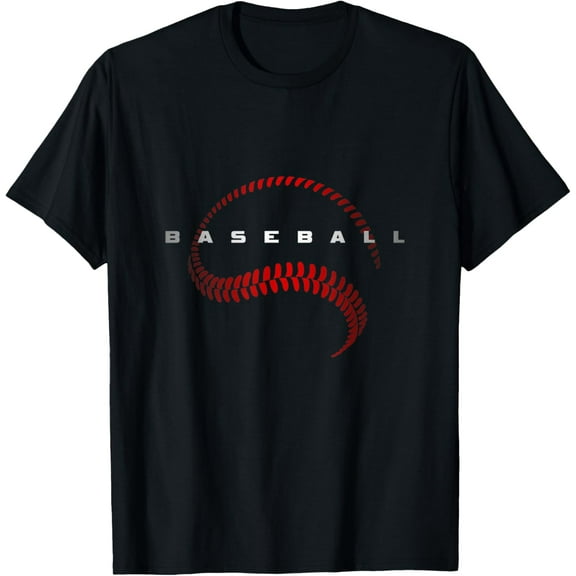 Baseball Apparel - Baseball T-Shirt men and women can wear, black, white, gifts