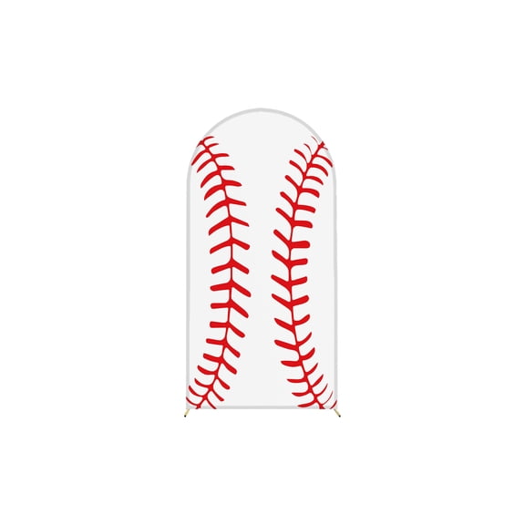 Baseball Arch Backdrop Fabric Polyester for Sports Theme Party Decor Birthday Party Game Day Photo Backdrop