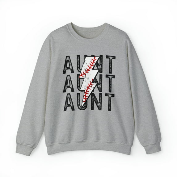 Baseball Aunt Sweatshirt, Gifts, Crewneck