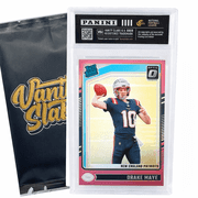 Football Collectible Mystery Card in a Premium Display Slab | Rookie, Star, Autograph or Insert ! | Panini or Topps Cards Included | Perfect Gift for Kids & Collectors