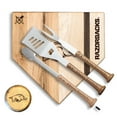 thumbnail image 1 of Baseball BBQ  Arkansas Razorbacks 17" Silver Slugger Combo Set, 1 of 1