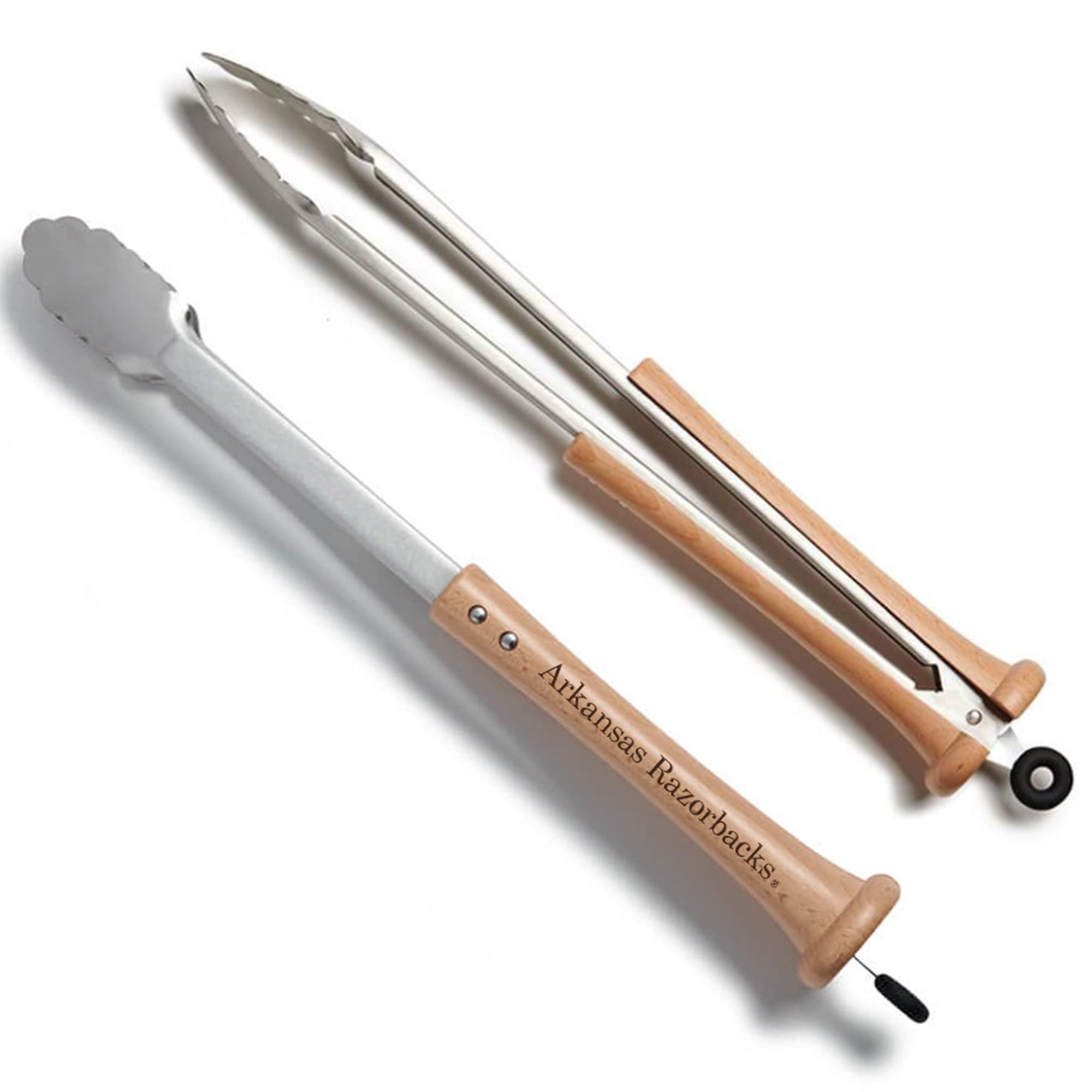 Baseball BBQ Arkansas Razorbacks Splitfinger Tongs - Walmart.com