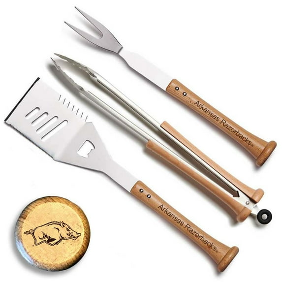 Baseball BBQ Arkansas Razorbacks Triple Play Combo Set