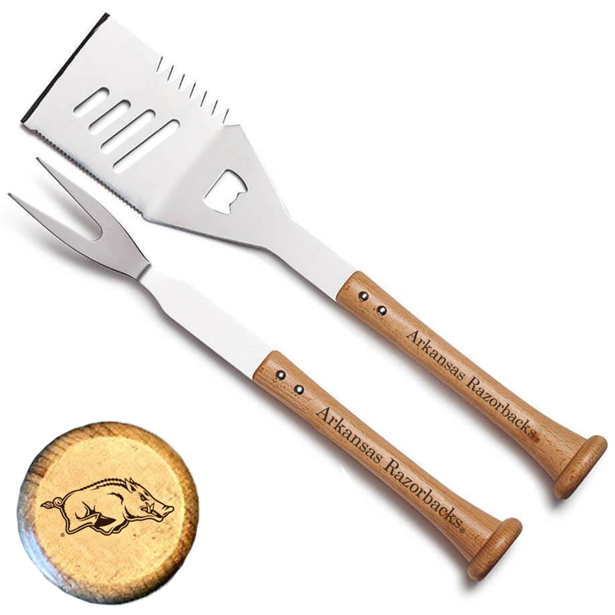 Baseball BBQ Arkansas Razorbacks Turn Two Combo Set - Walmart.com