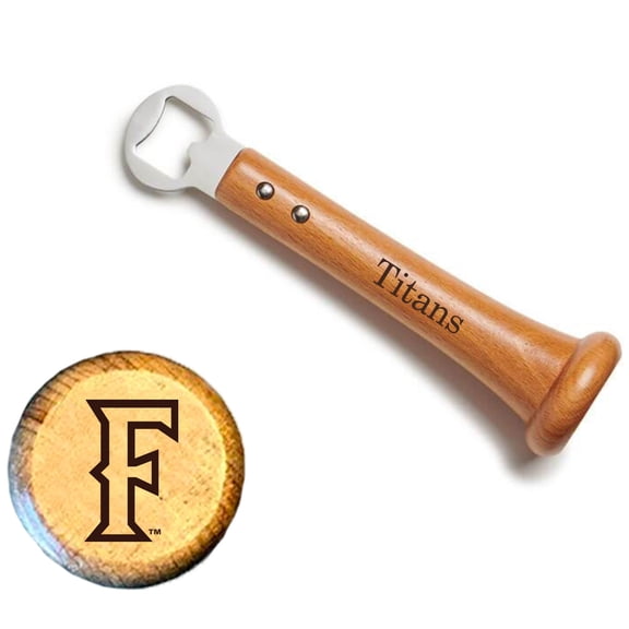 Baseball BBQ Cal State Fullerton Titans Pickoff Bottle Opener