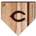 thumbnail image 1 of Baseball BBQ Cincinnati Reds 12'' x 12'' Home Plate Cutting Board, 1 of 1