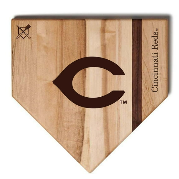 Baseball BBQ Cincinnati Reds 17'' x 17'' Home Plate Cutting Board
