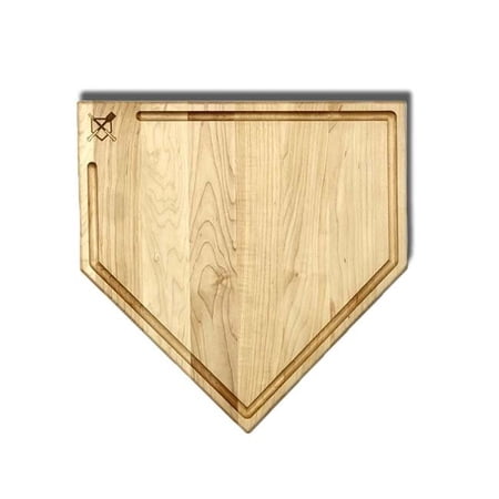 Baseball BBQ GRTLHPCB17T 17 x 17 in. MLB Full Size Home Plate with Trough
