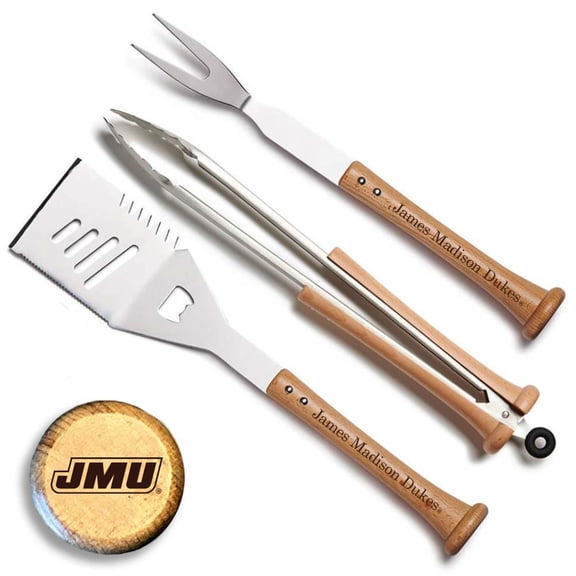 Baseball BBQ James Madison Dukes Triple Play Combo Set