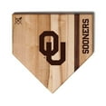 thumbnail image 1 of Baseball BBQ  Oklahoma Sooners 12" x 12" Home Plate Cutting Board, 1 of 1