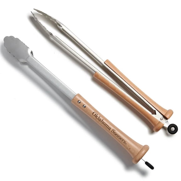 Baseball BBQ Oklahoma Sooners Splitfinger Tongs