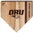thumbnail image 1 of Baseball BBQ  Oral Roberts Golden Eagles 12" x 12" Home Plate Cutting Board, 1 of 1