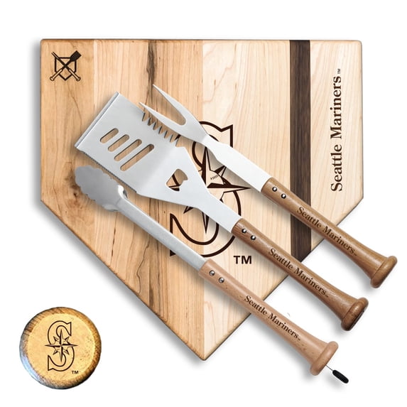 Baseball BBQ Seattle Mariners 17'' Slugger Combo Set