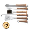thumbnail image 1 of Baseball BBQ Toronto Blue Jays 6-Piece BBQ Tools Grill Set, 1 of 1