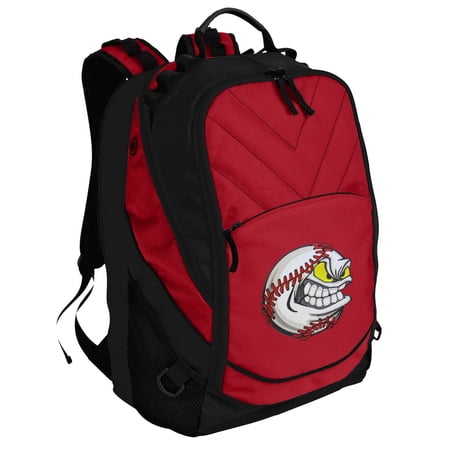 Baseball Backpack Baseball Fan Backpack or School Bag PADDED for COMPUTERS and Laptops