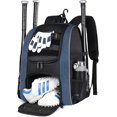 Baseball Backpack, Lightweight Softball Bag with Shoes Compartment for