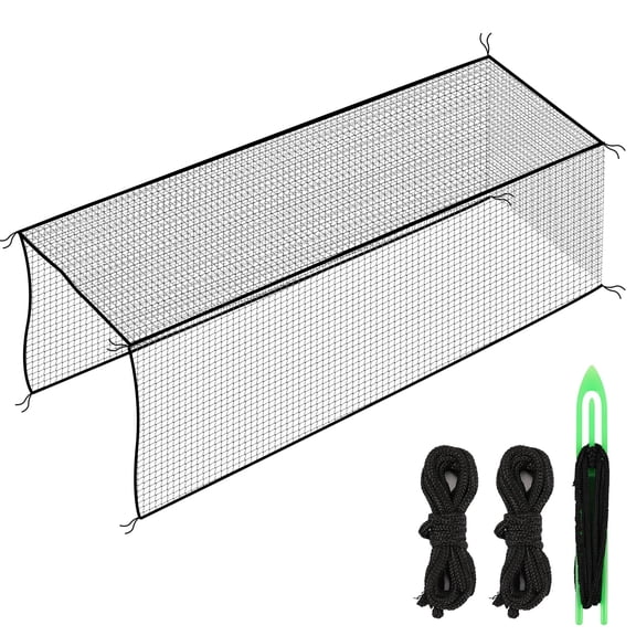 Baseball Backstop Net 10x10x35ft Heavy Duty Hitting Softball Barrier