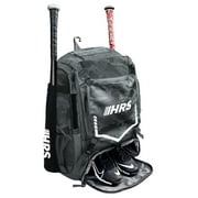 Baseball Bag, Softball Bat Bag for Youth & Adult. Holds 4 Bats, Glove, Water Bottle, Shoe Compartment, Helmet, Fence Hook for Equipment & Gear