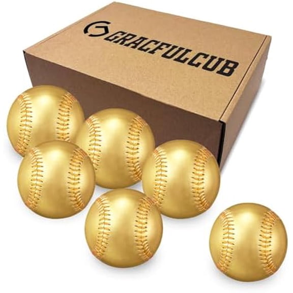 Baseball Ball, Official Game Baseballs for Youth and Adult Baseball Players Training, Official Size and Weight Suitable for Batting Fielding Hitting Pitching Practice