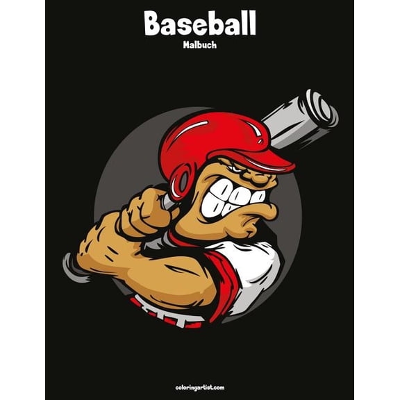 Baseball Baseball-Malbuch 1, Book 1, (Paperback)
