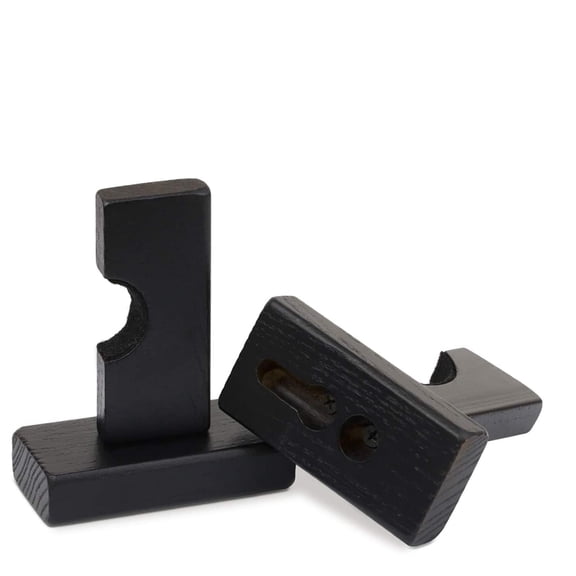 Baseball Bat Display Wall Mount,Bat Holders for Wall Solid with Felt Liner and Hidden Screws Bat Wall Mount