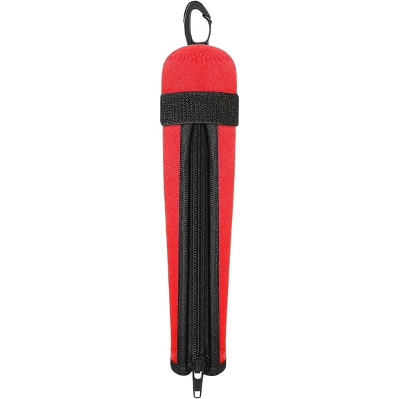 Baseball Bat Handle Cover: Neoprene Zipper & Velcro Sleeve for Vehicle & Bat Protection