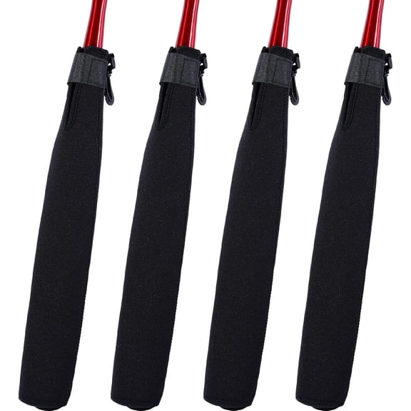 Baseball Bat Sleeve Softball Bat Warmer Batting Training Cover Protector Reduces Vibration, Black