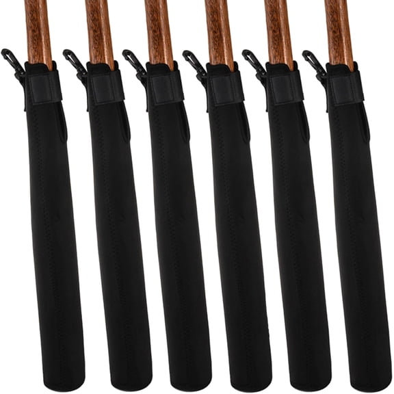 Baseball Bat Sleeve, Softball Bat Warmer Protector, Lightweight Bat Cover with Hook and Magic Sticker, Black Baseball Accessories for Storing and Protecting