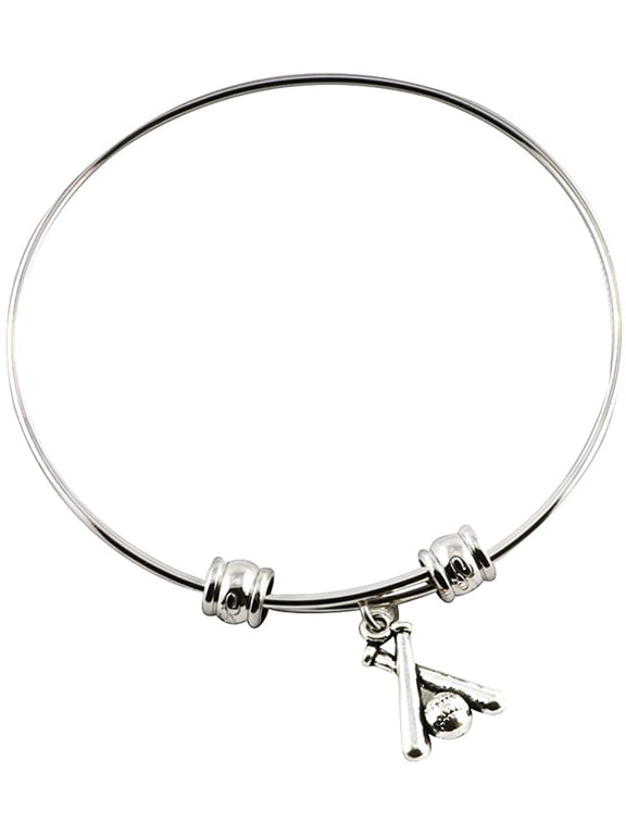 Baseball Bat and Ball Bangle
