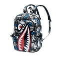 thumbnail image 1 of Shark Boys Backpacks Fashion Schoolbag, Ocean Animal Mouth Waterproof  Bookbag Travel  Laptop Bag Daypack, 1 of 9