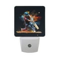 thumbnail image 1 of Baseball Batter Night Light 2 Pack LED Nightlight Plug into Wall Dusk to Dawn Sensor Soft White, 1 of 7