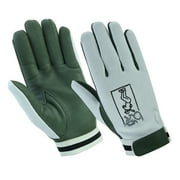 Baseball Batting Gloves Full Finger Light Weight Arm/Wrist Guard Protector Baseball Gloves Unisex Design White-S