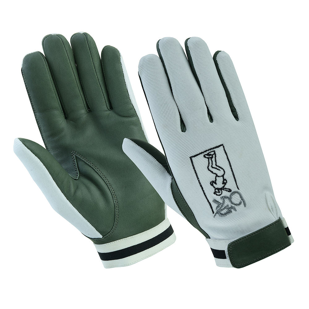 Franklin Sports ShokSorb X Batting Gloves White/White Adult Large